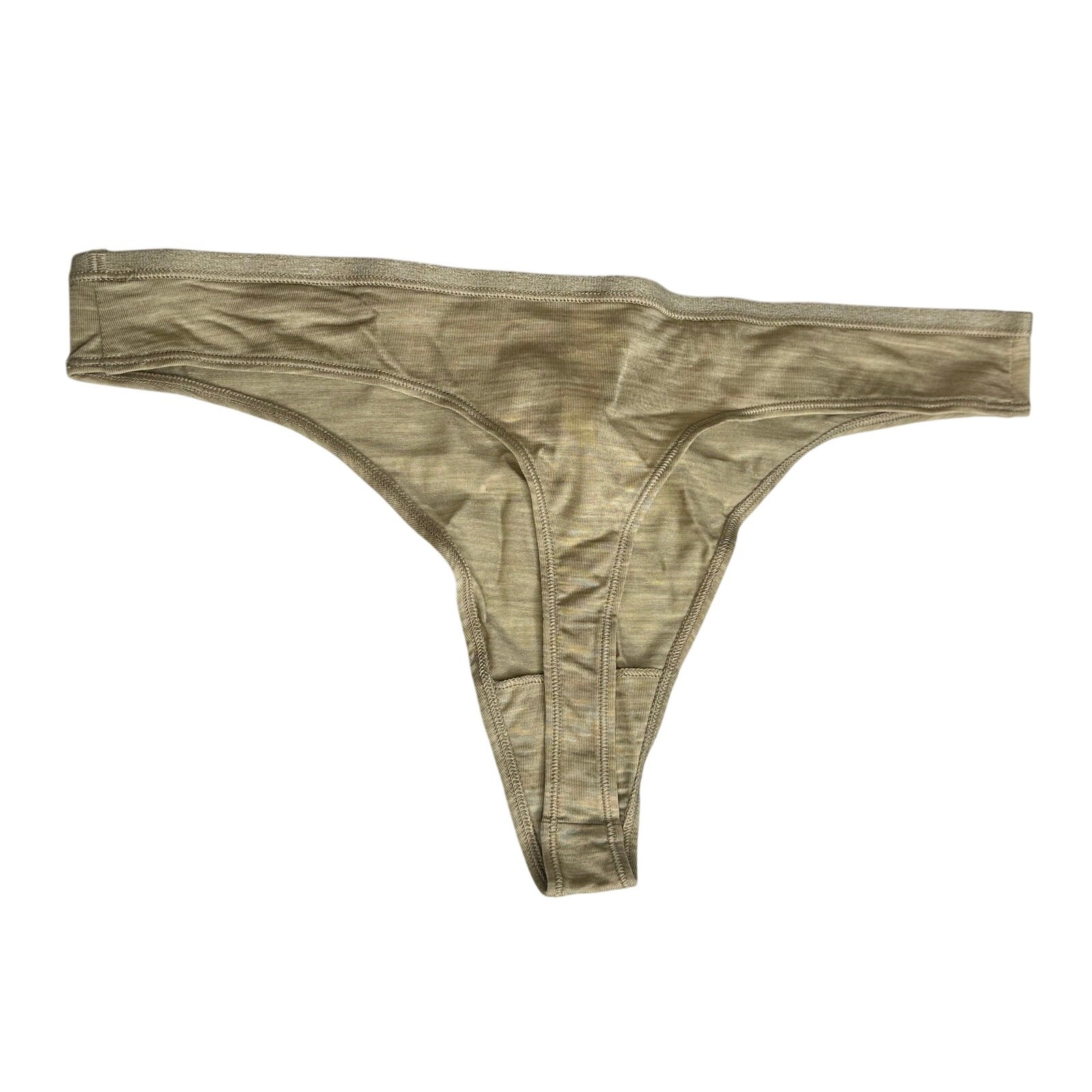 Allbirds NWT Trino Thong Wheat Cream 2X Rare Discontinued Merino Tree Blend