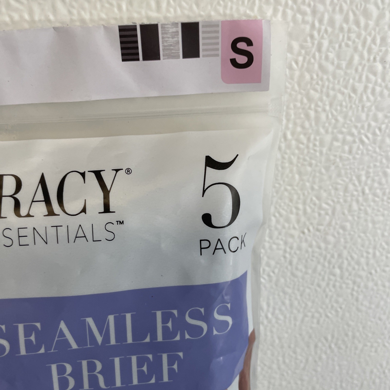 Ellen Tracy Essentials Women’s 4 Way Stretch Seamless Brief, 5 pk small