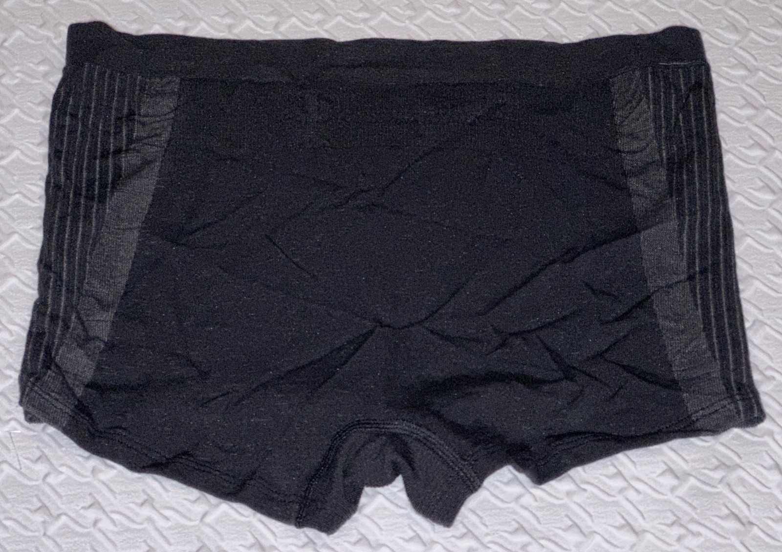CHAMPION Sustainable Seamless Black Grey Boyshort Panty NEW Womens Sz S 5 M 6