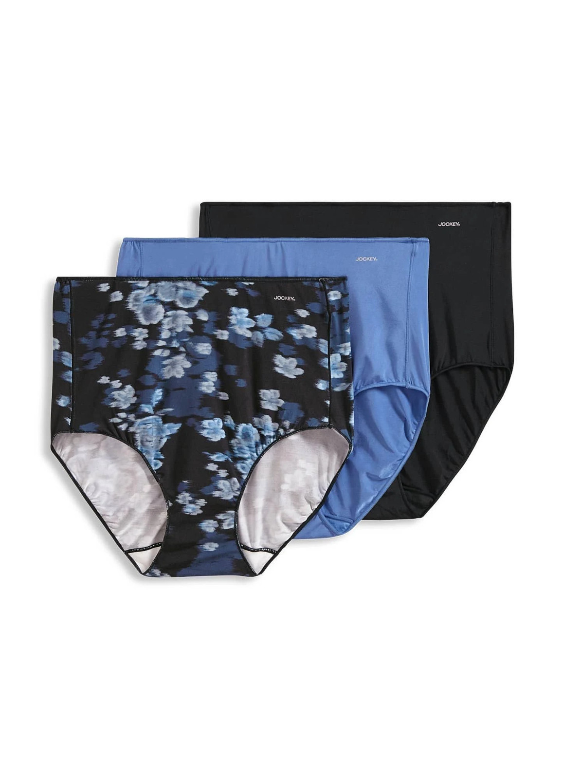 Women’s Jockey® No Panty Line Promise 3-Pack Brief Panty Set sz 5 small new nwt