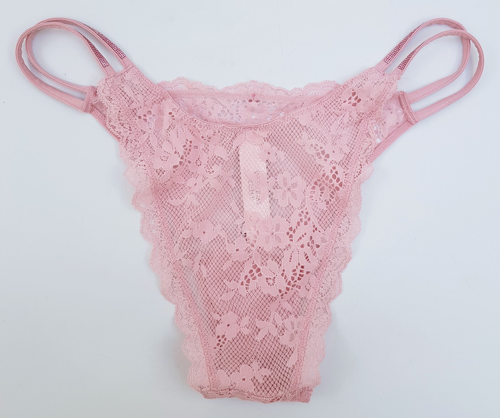 Victoria’s Secret Dream Angels Brazilian Twinkle Lace Underwear Knickers X-Large