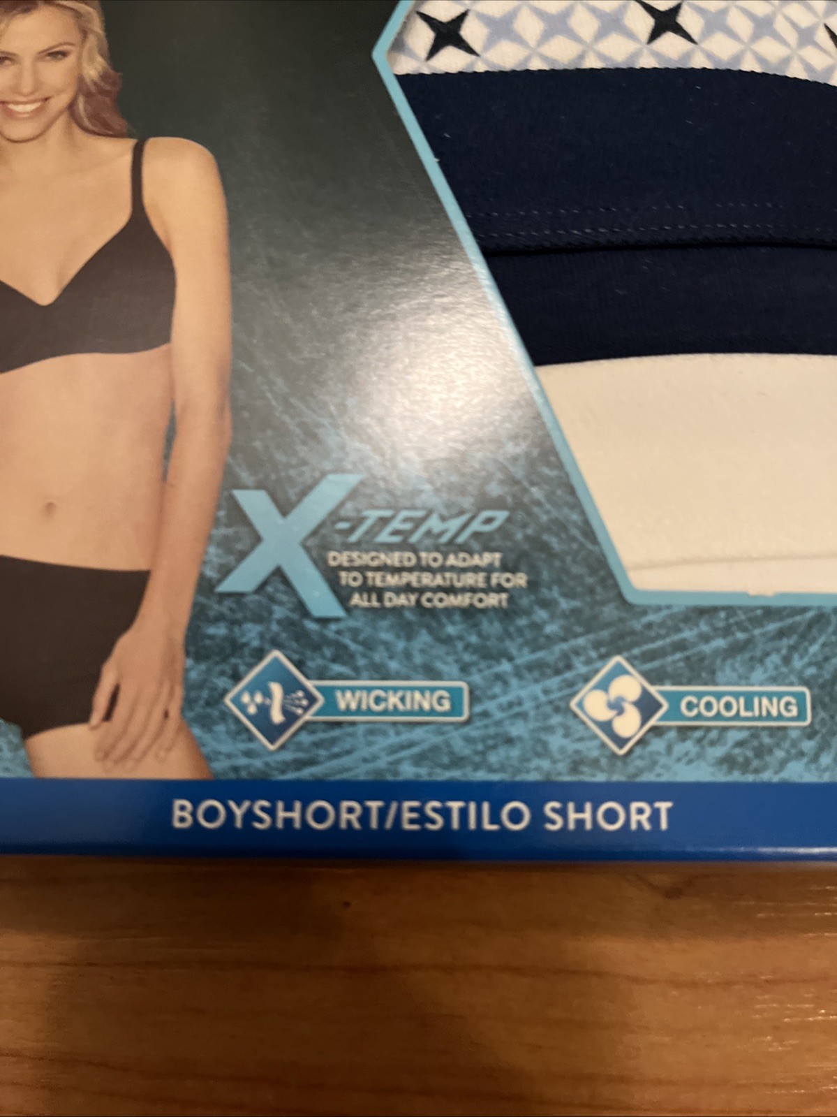 Hanes Ultimate Comfort X-Temp Women’s Boyshort Panties Women’s Size 9/2XL
