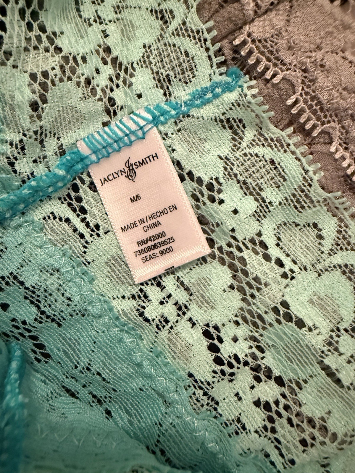 NWT 4 Pack Jaclyn Smith Stretchy Lace Boyshort Panties Colors Shown Size M/6