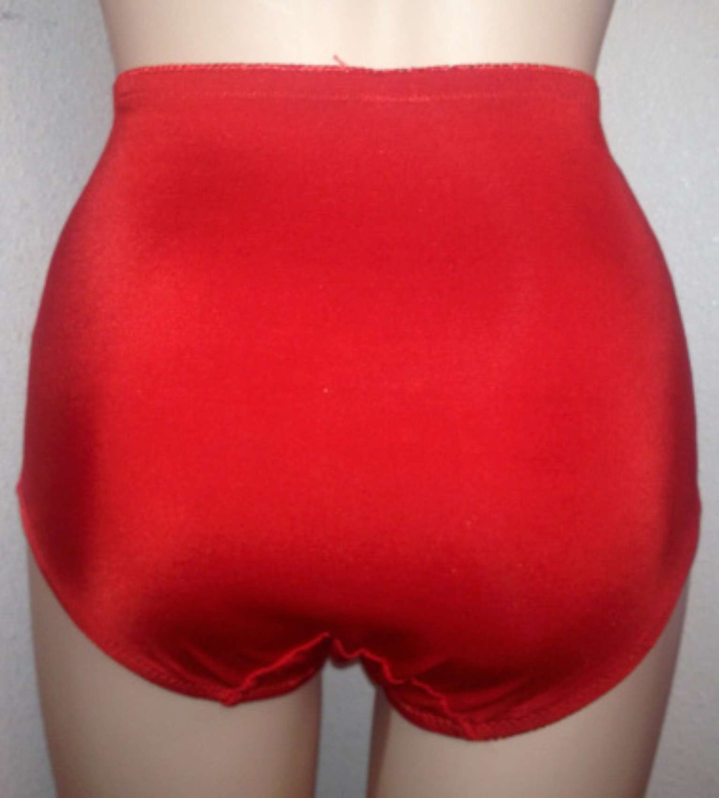 LUCII 4-WAY STRETCH UNDERWEAR 3 FULL BRIEF PANTIES SPANDEX RED, WHITE, PINK 4XL