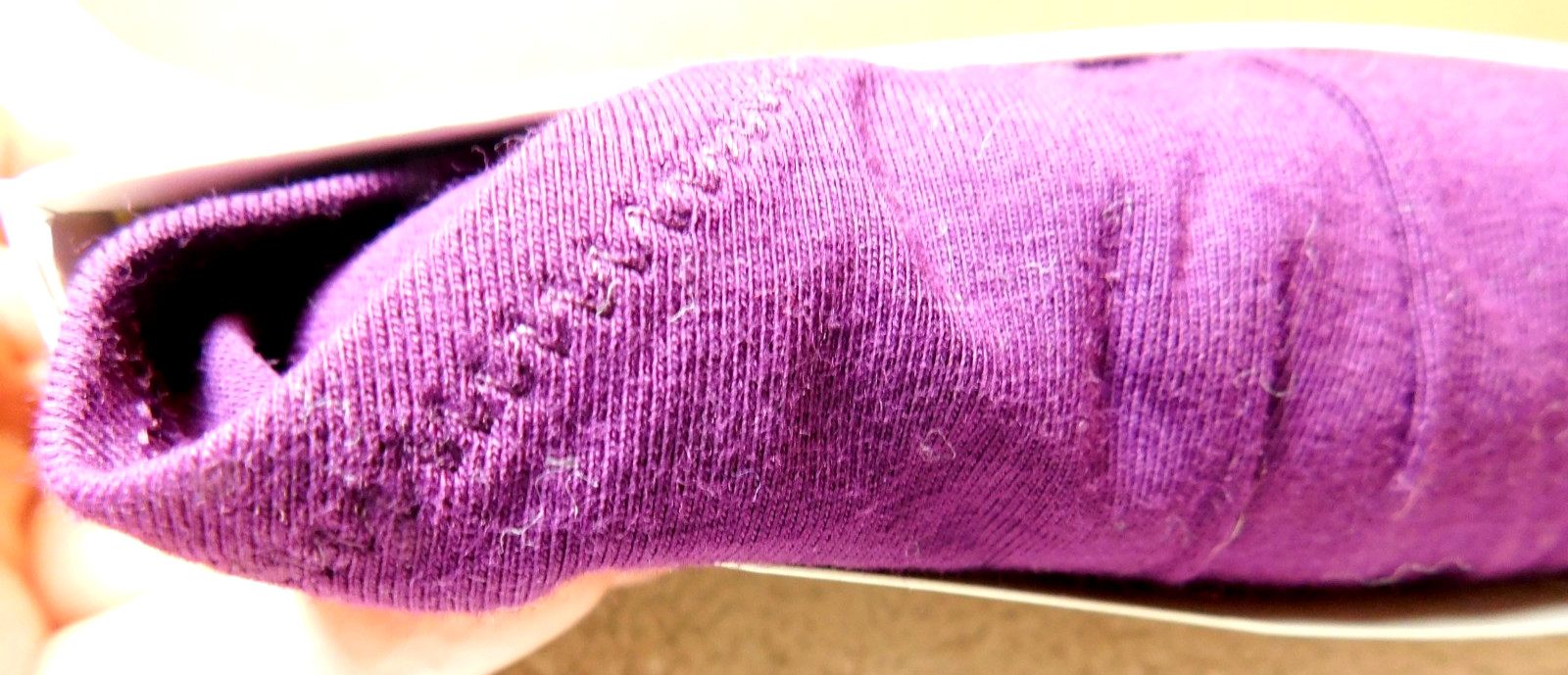 Warners~Blissful Benefits Cotton With Lace Hipster Purple Black & White 3Pk (DG)