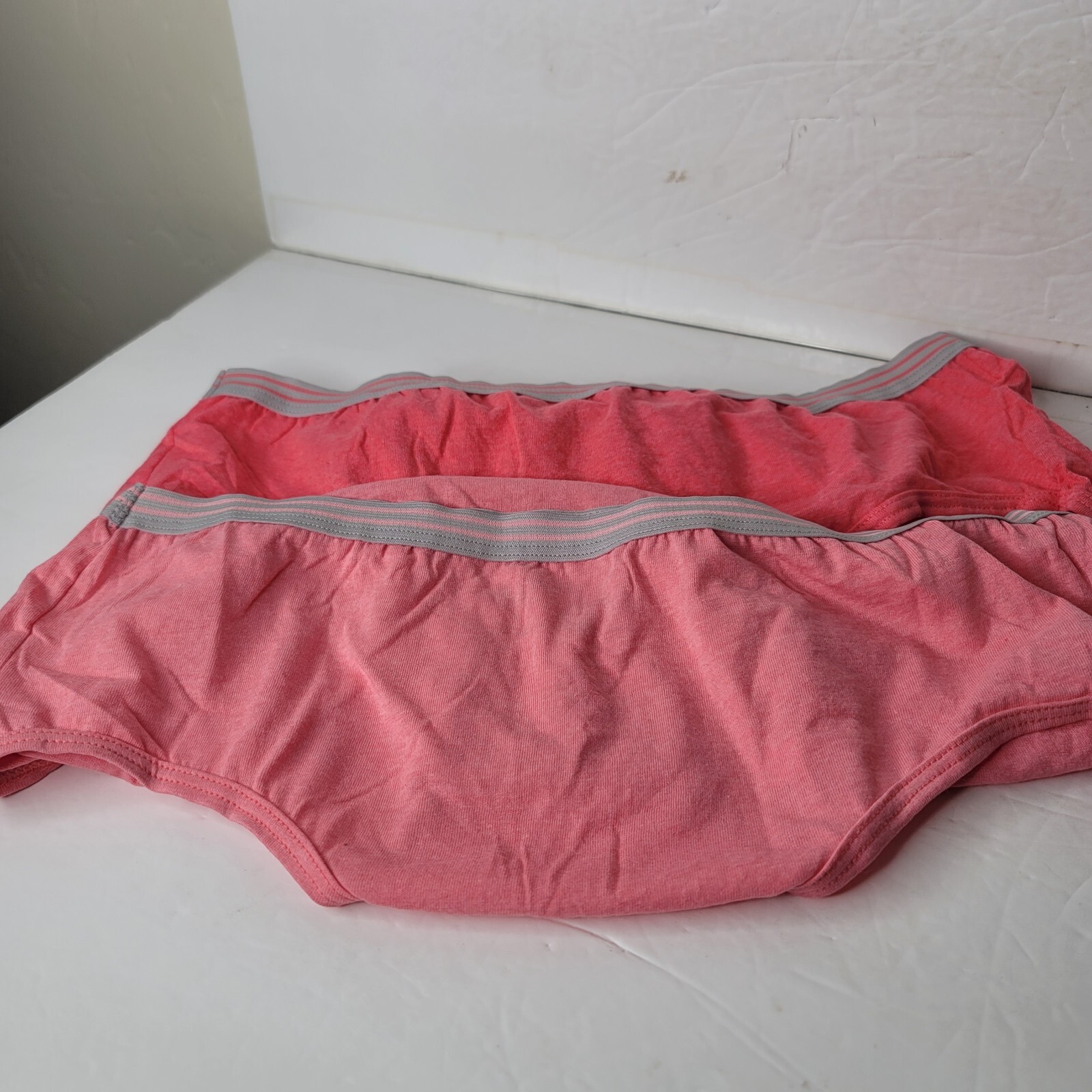 2 Cotton Size 9 Fruit of the Loom Hipster Underwear Pinks