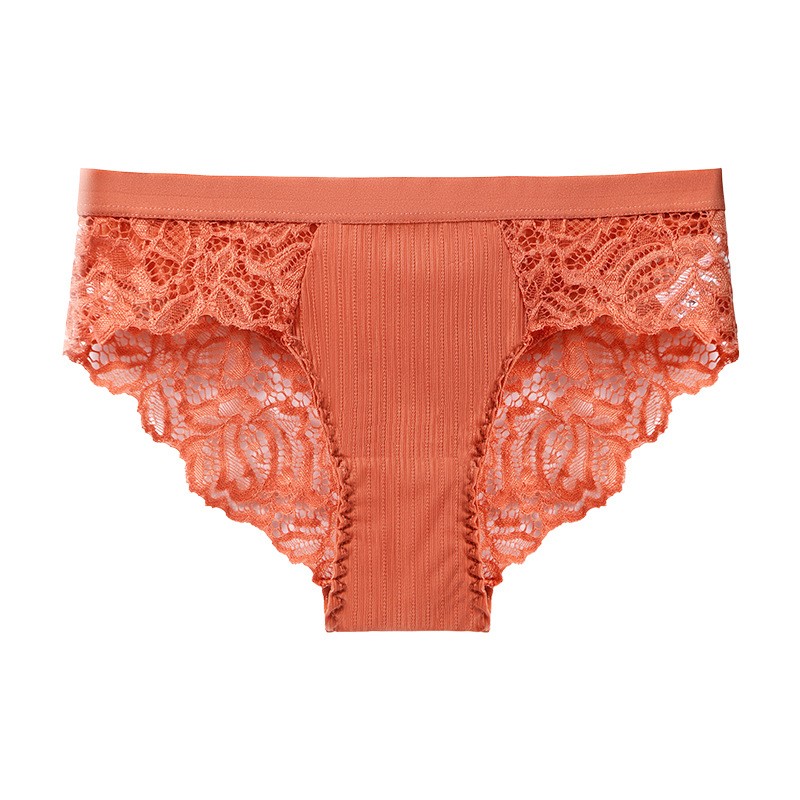 6 Pack Low Womens Low Rise Lace Panties Bikinis Ladies Underwear Lingeries Brief