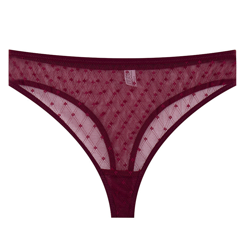 4 Pack Lot Sexy Womens See Through Sheer Panties Thongs Underwear Sissy Lingerie