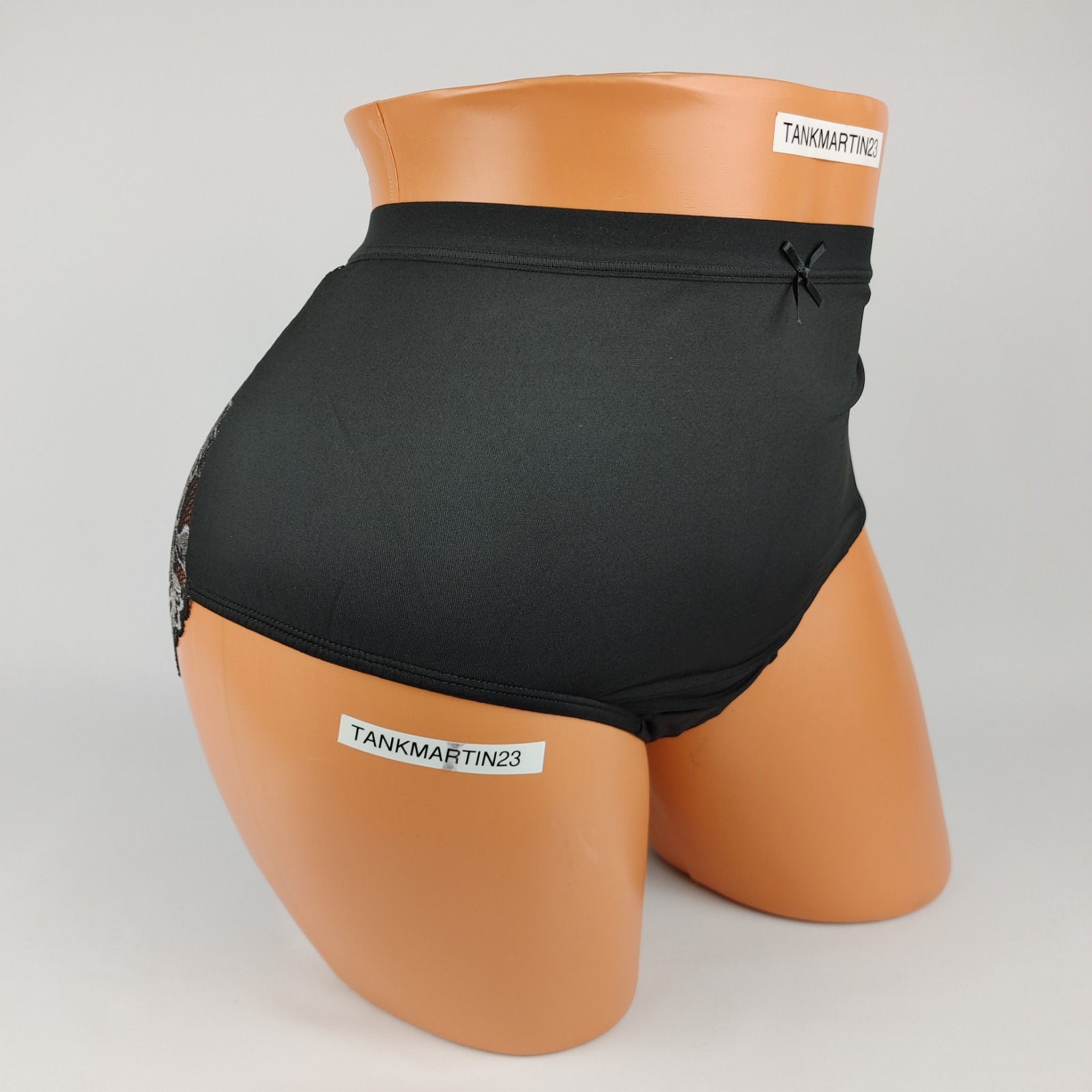 Lane Bryant Cacique No Show Full Brief Plus Panty Panties 14/16 Black Lace Back