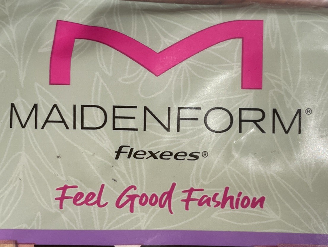 Womens Panty Shorts Maidenform Flexees Nude High Waist Thigh Slimmer Large