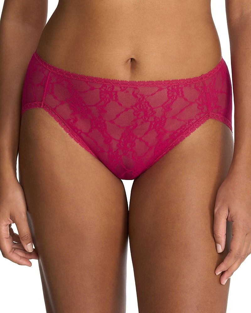 Natori Bliss Allure One Lace French Cut Panty Women’s One Size Primrose Pull On