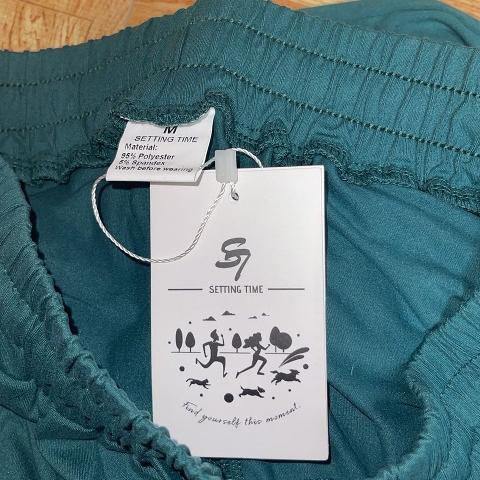 NWT Setting Time women’s leisure flowy pants with pockets for lounge casual