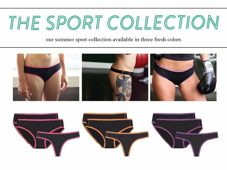 Dear Kate Women’s Panties – Hazel Hipster 1X Mini Lining – For Period Protection