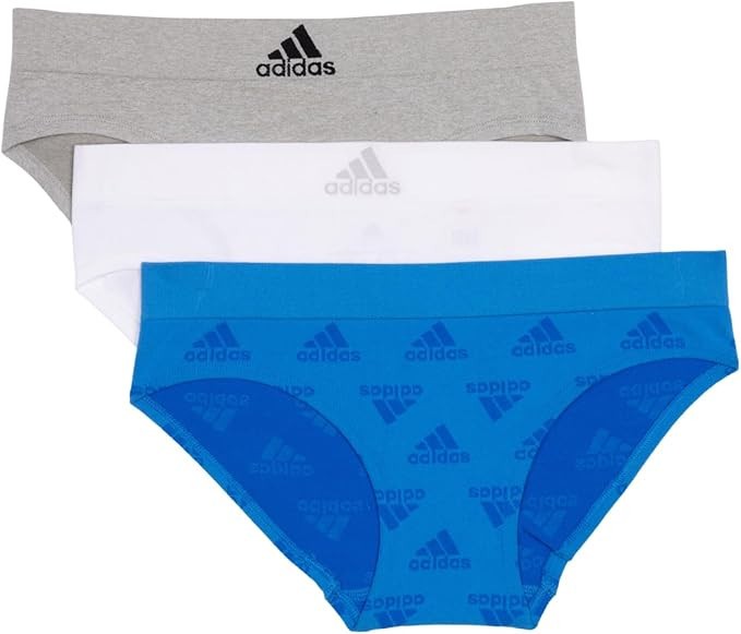 adidas Women’s 3-PACK Stretch HIPSTER Panties 4A2H62 (Size MEDIUM) NWT MSRP $36