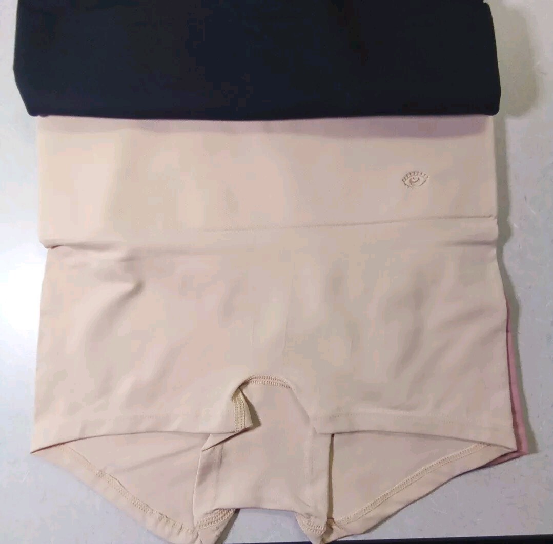 Sofia Intimates Women’s Seamless Boyshort Panties 3 Pck Size XS Multicolor