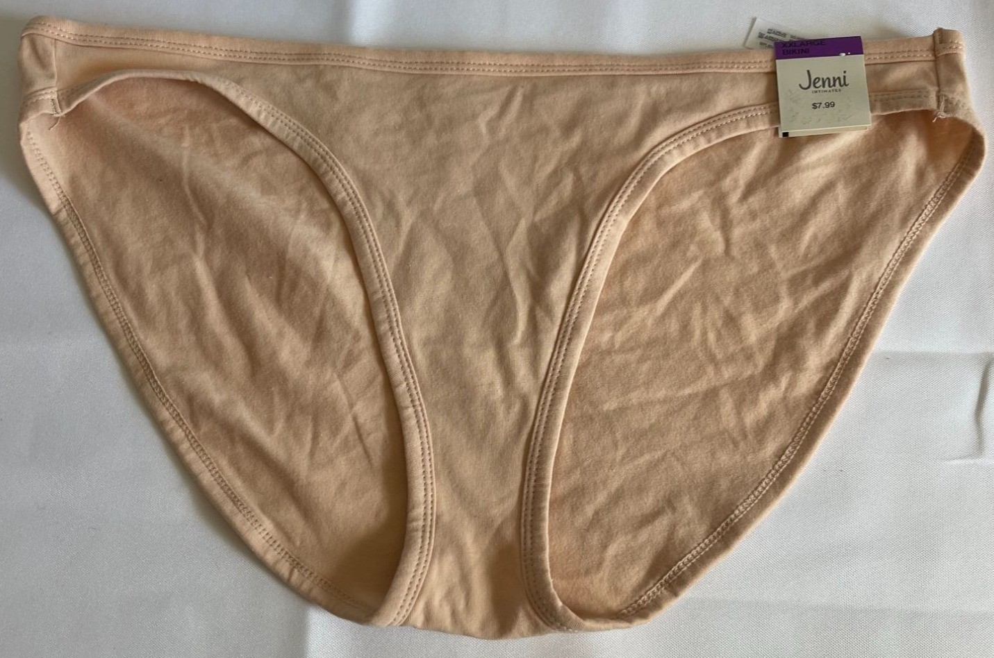 NEW Jenni Intimates Womens Chai Cotton Bikini Underwear Panty XXL