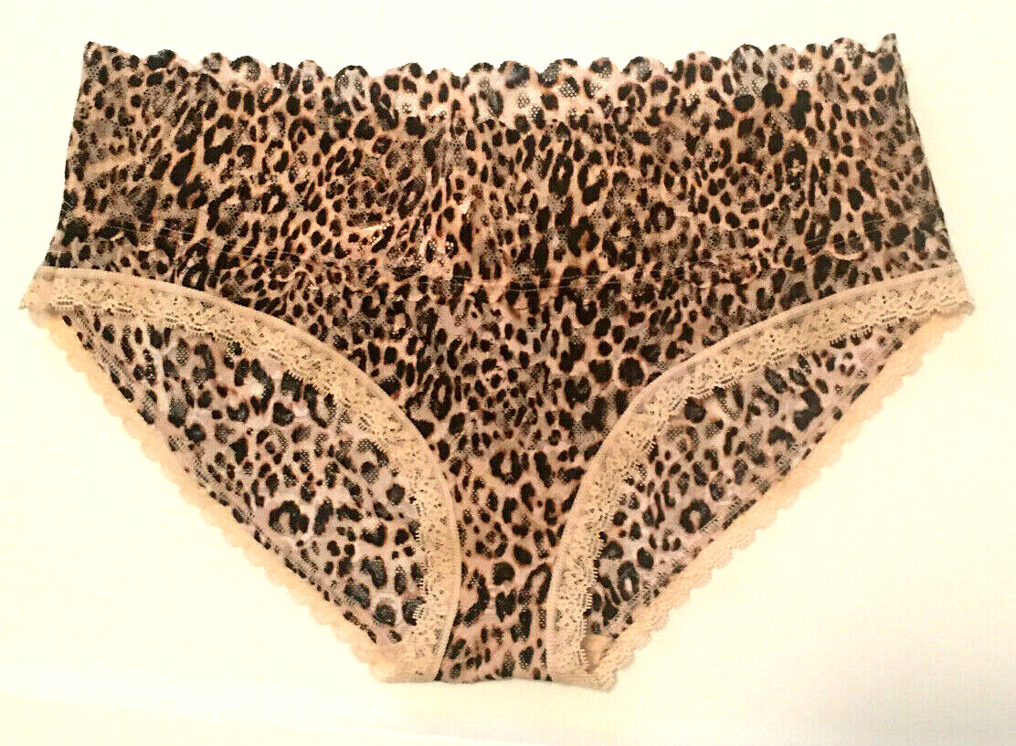 Victorias Secret Sexy Animal Print Hiphugger Hipster Panty Size S Leopard Lace