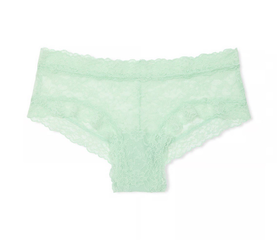 Victoria’s Secret Cheeky & Pink Thong Lot Of 4 Lace Assorted Colors Size M NWT