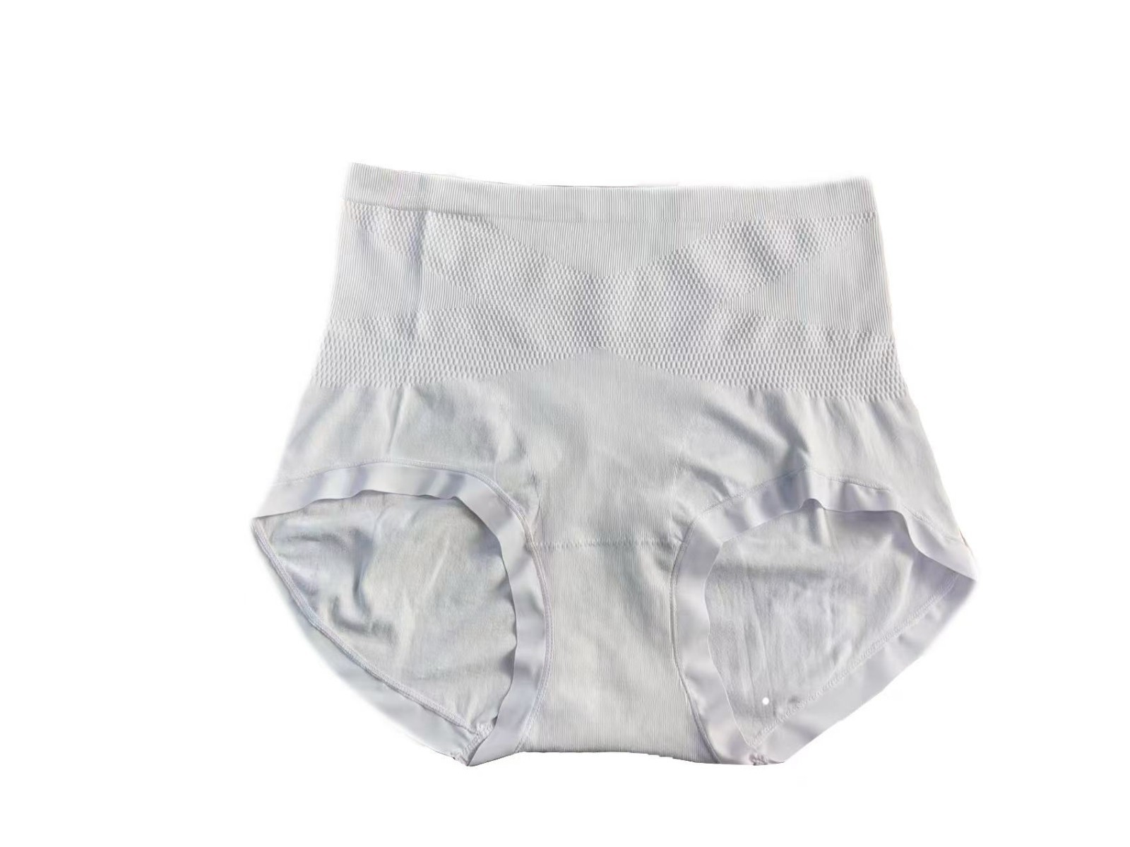 6pcs Plus Size Nylon High-Waisted Tummy Control Panties for Women 155-240 LB