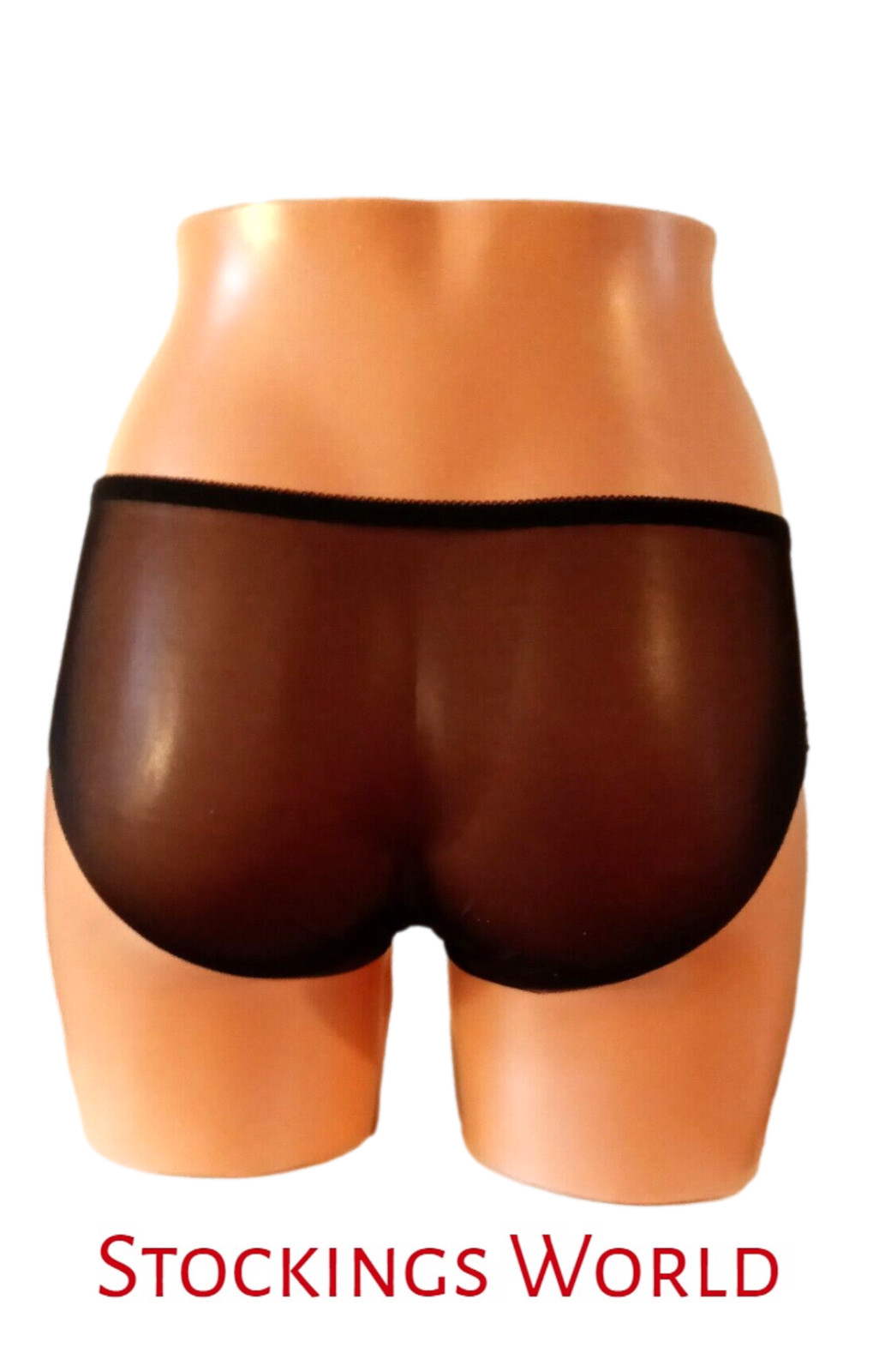 Vintage Style Sheer Transparent Nylon Panties Retro – Various colours