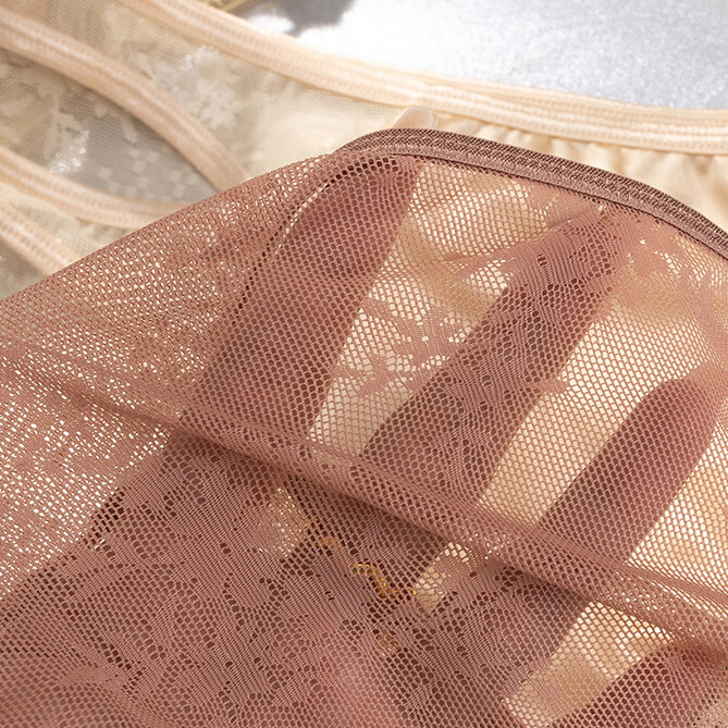 6pcs Lot Sexy Womens Satin Lingeries Panties Sheer See Through Underwear Briefs