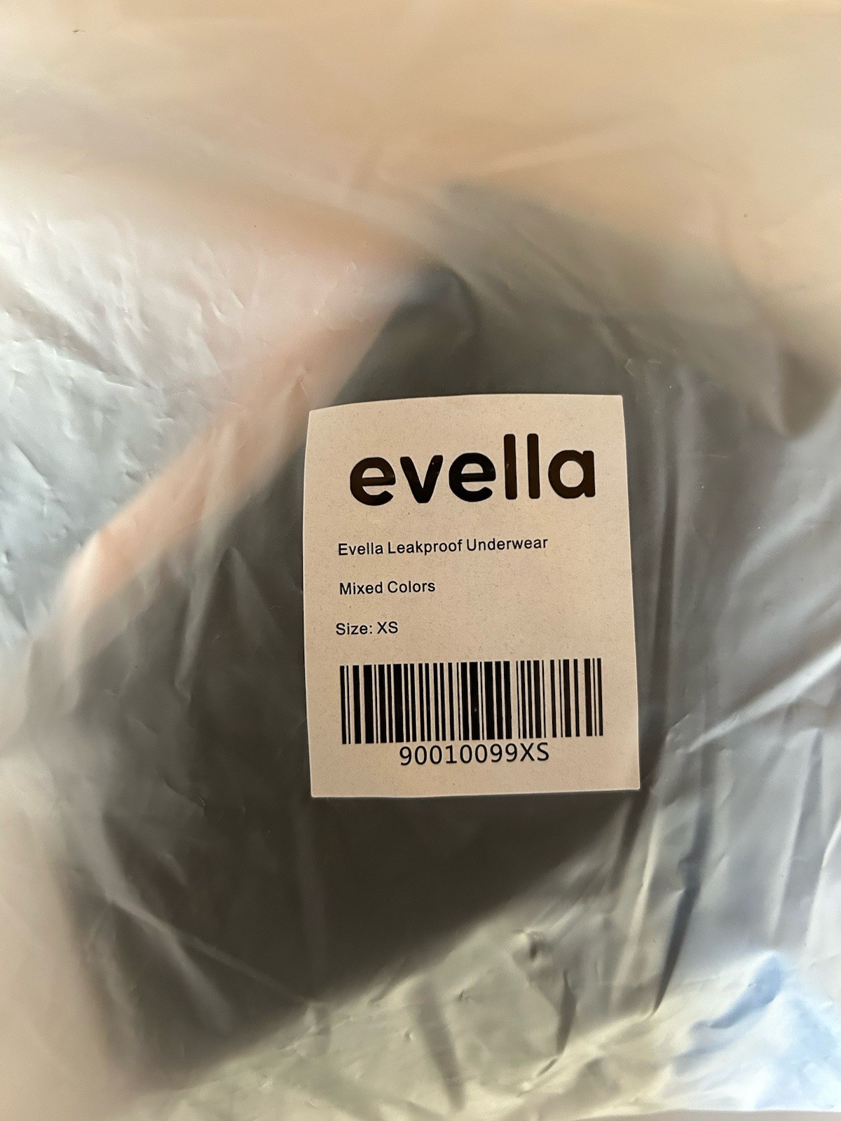 EVELLA Leakproof Underwear Womens XS Mixed Colors Floral Washable Reusable