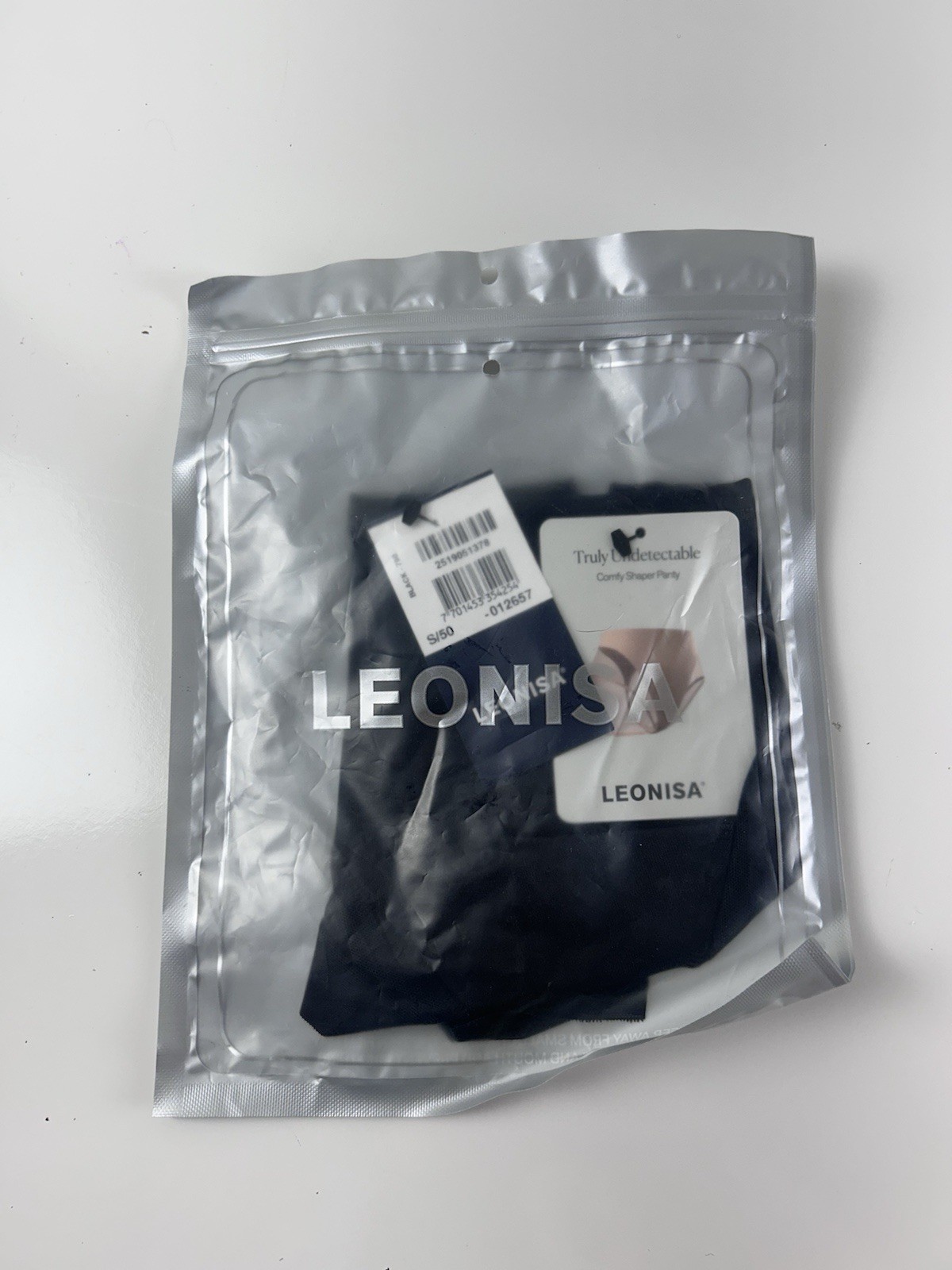 Leonisa Women’s Truly Undetectable Comfy Shaper Panty Black Size Small