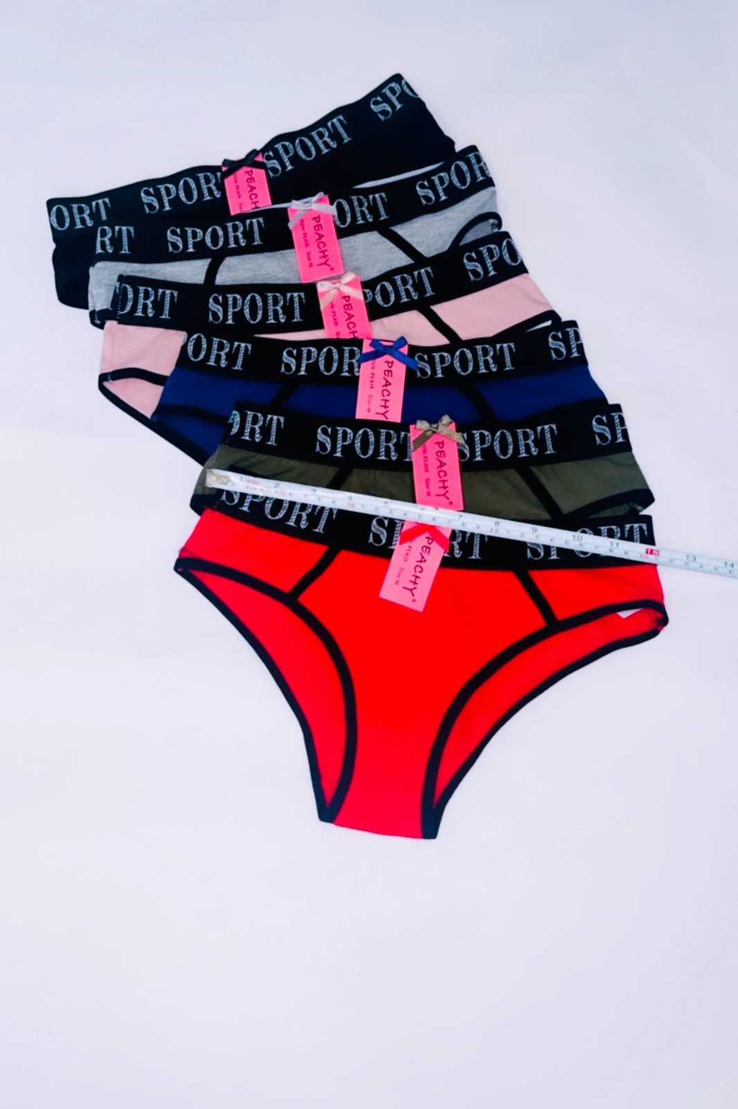 6-12 Teen Girl Bikini cheeky Sport 95% Cotton Underwear Panties Undies 3978 S-XL