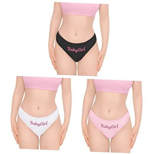 Women’s Ladies Soft Cotton Underwear Comfortable 4X-Large Pink Black White