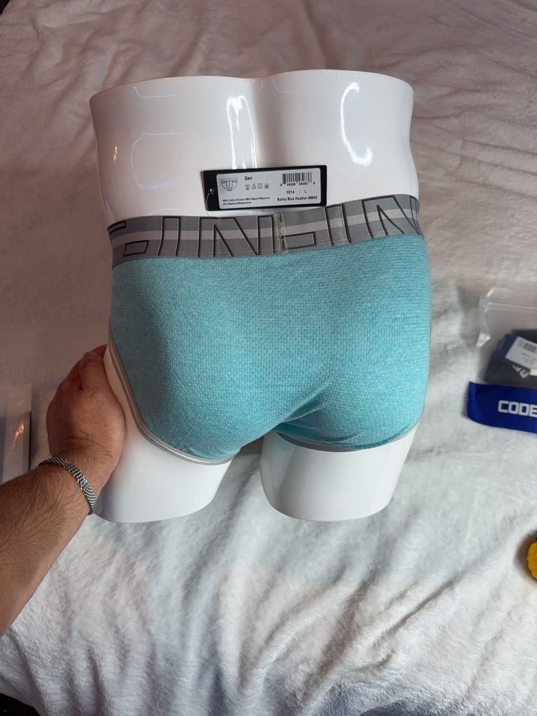 C-IN2 Zen Brief Bailey Blue Heather Size Large