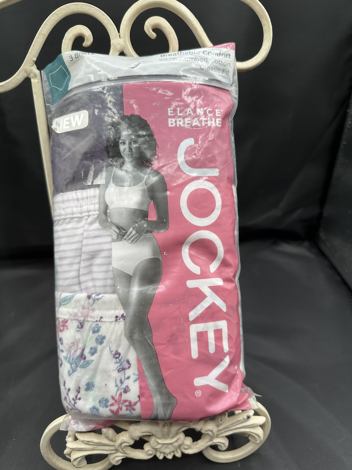 New Patterns 3 Pack Jockey Cotton Elance Briefs Underwear Panties Sizes 6 7 & 8