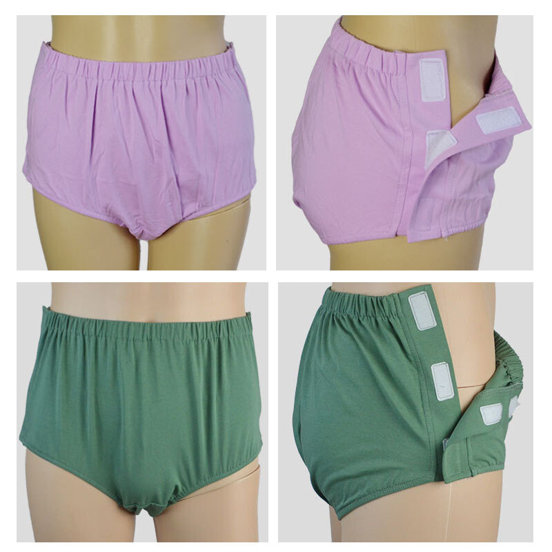Post Surgery Tearaway Shorts Unisex Patient Hook Loop Underwear Care Panty Multi