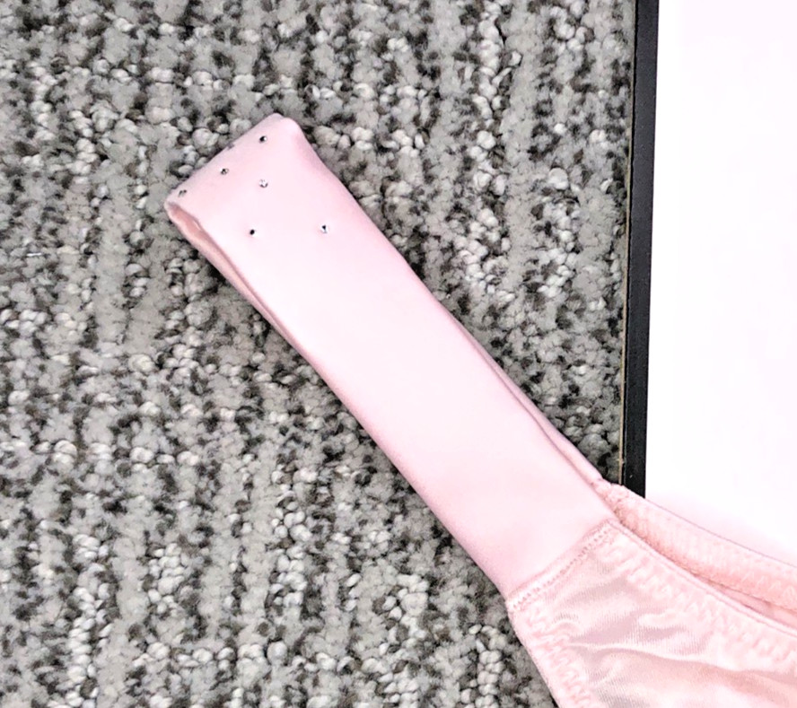 Victoria’s Secret Very Sexy NWT Large Pink Scatter Shine Strap Brazilian Panty