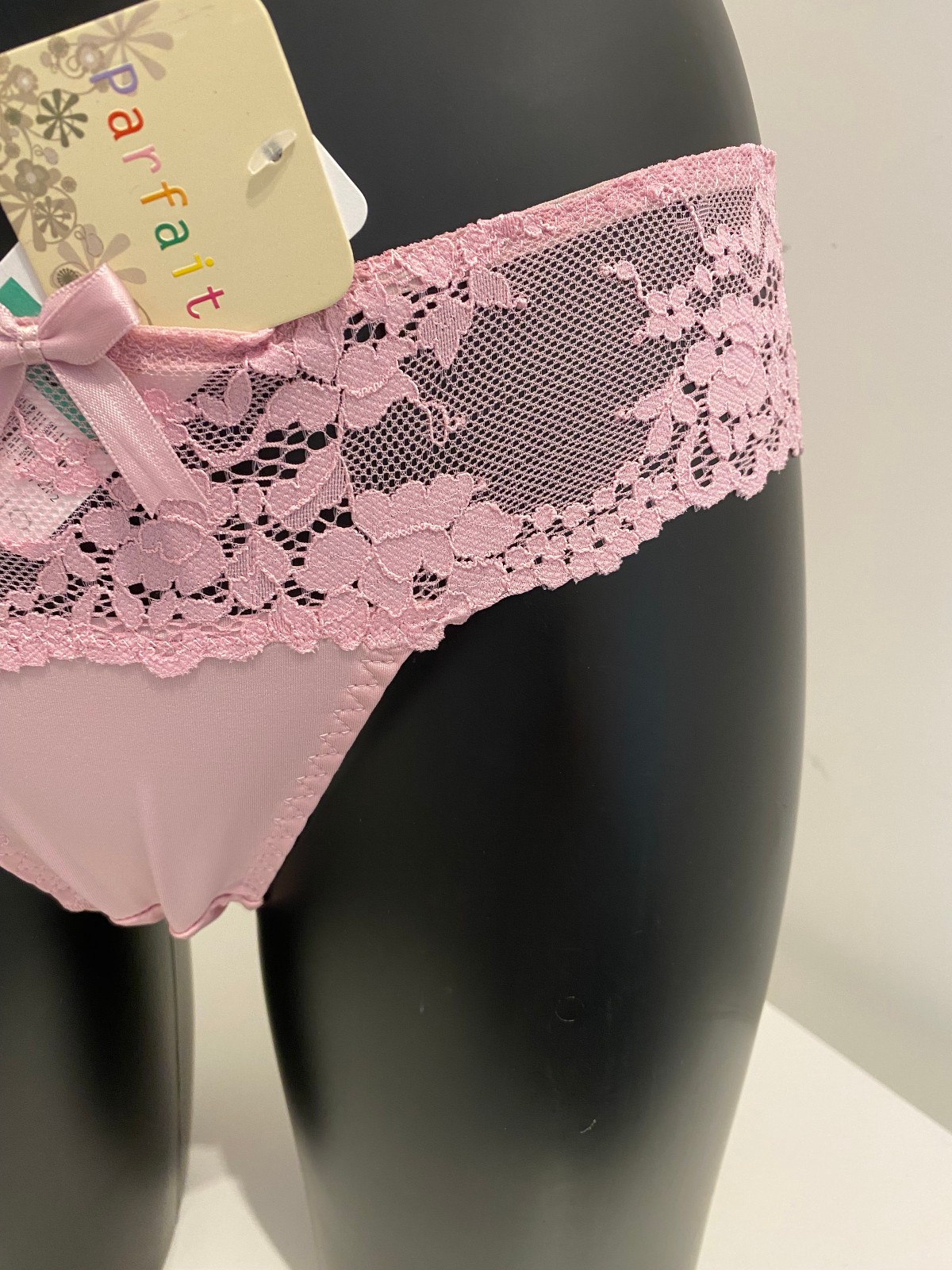 Parfait by Affinitas Nina Cameo Pink Briefs Lace front knickers pants 1303 panty