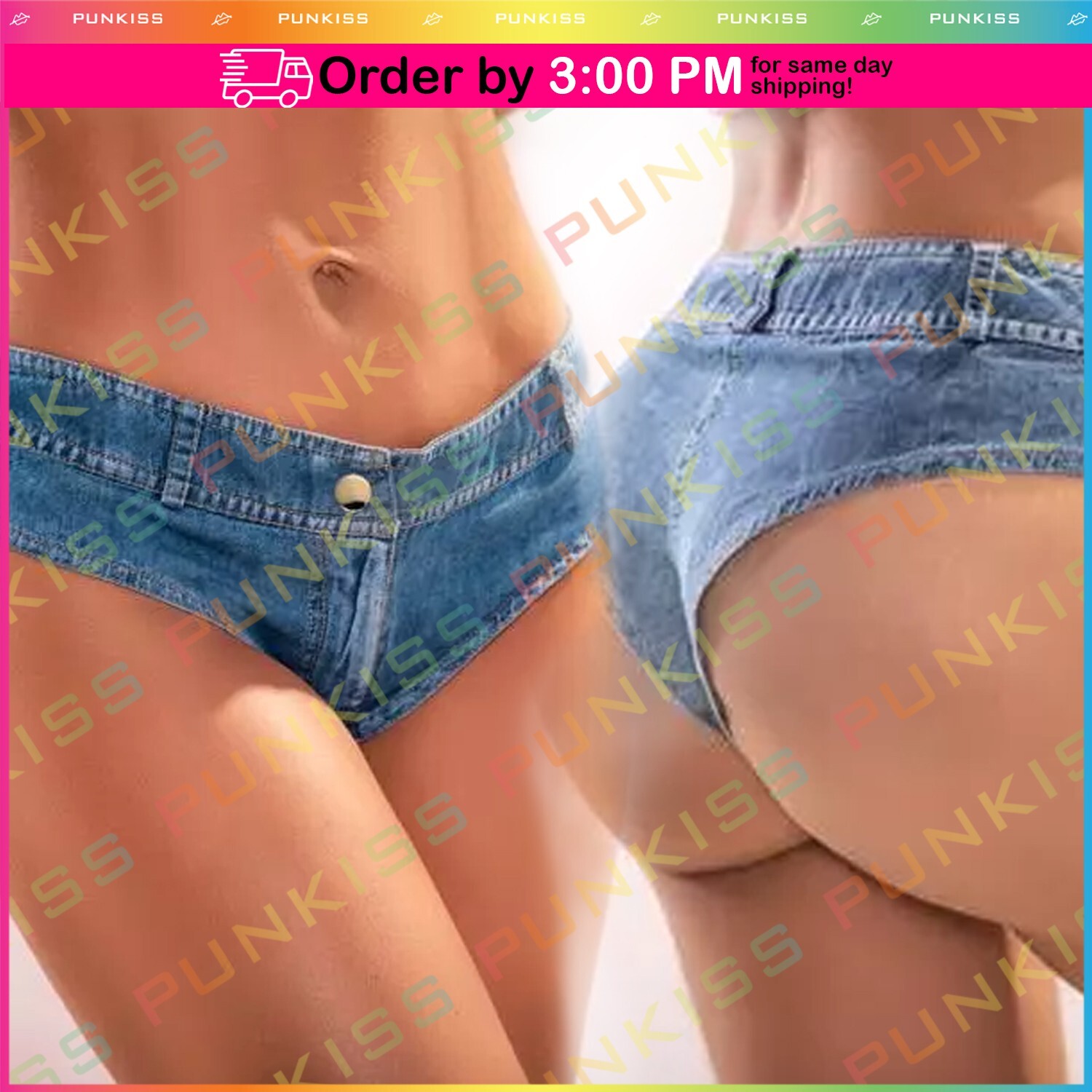 Women’s Solid Underwear Summer Sexy Micro Denim Mini Hot Short Panties Hot Pants