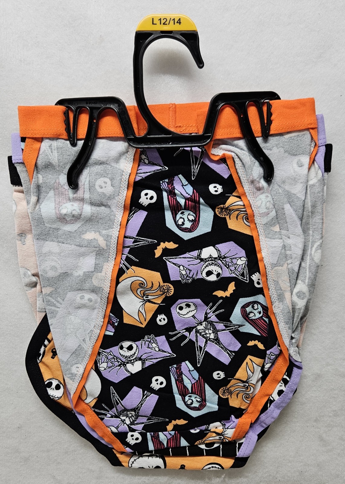 Nightmare Before X-Mas Women’s Halloween String Bikini Panties, 3-Pack, L(12/14)