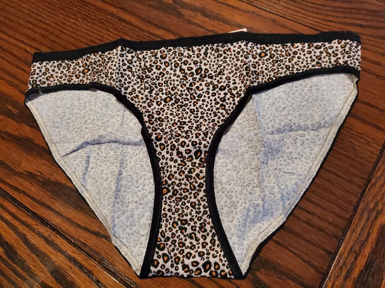 NWT VICTORIA’S SECRET COTTON ELASTANE BIKINI PANTIES animal 313818 BWQ XL