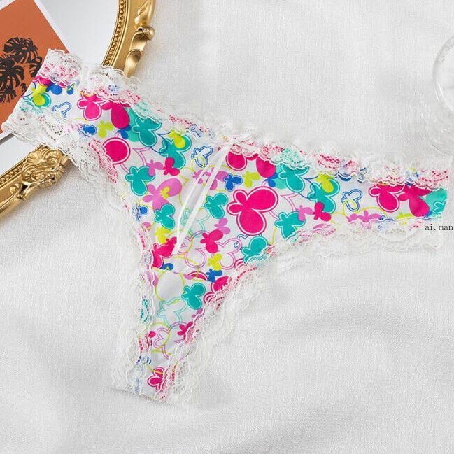 8 Pack Lot Womens Sexy Chain G-string Thongs Panties Lingeries Underwear Briefs