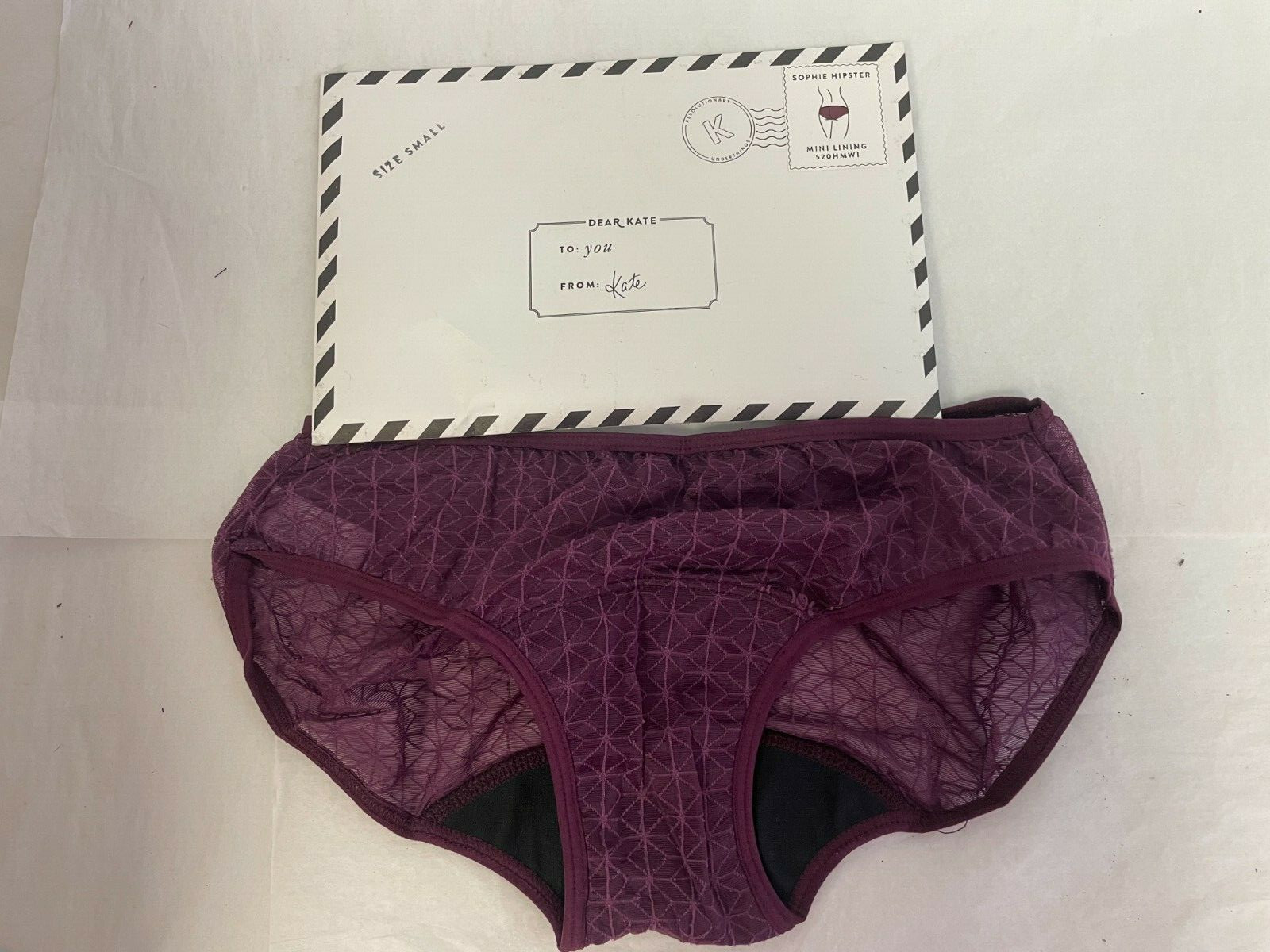 Dear Kate Women’s Panties Sophie Hipster XL Full Lining Period Protection