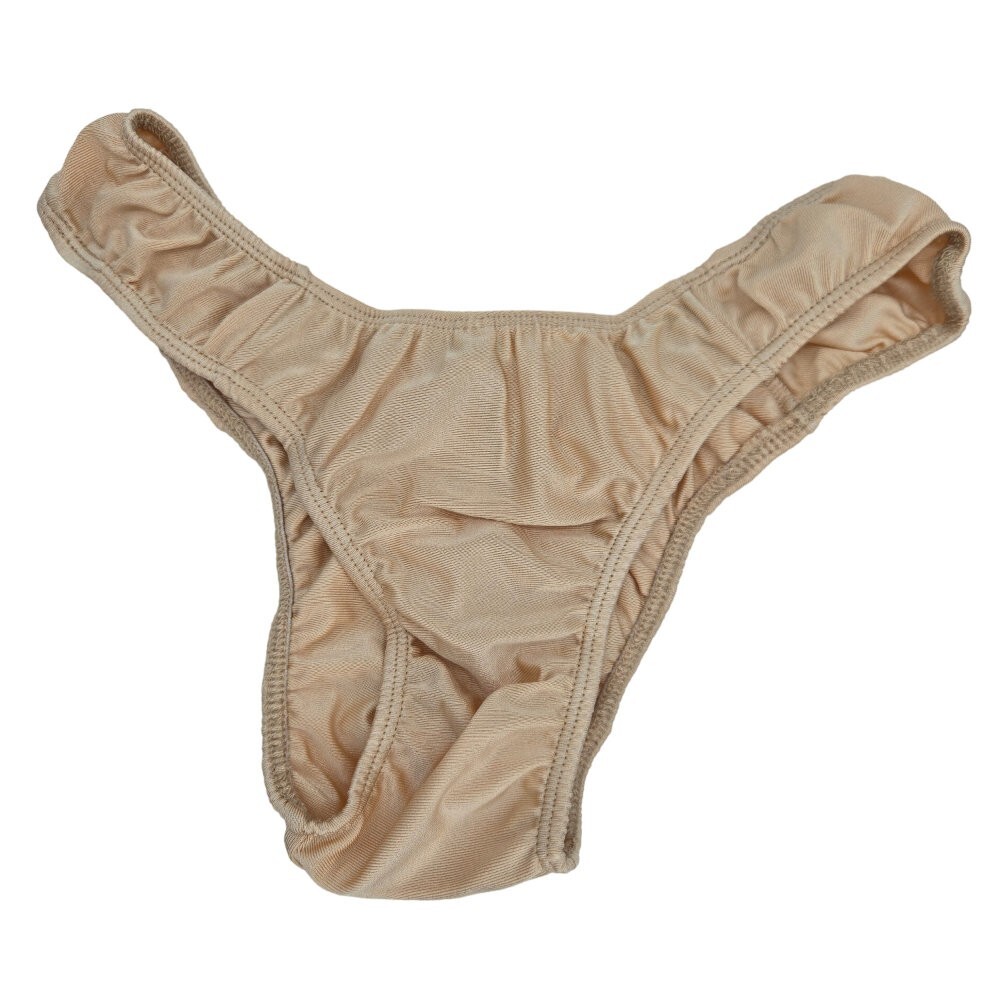 Nude Satin Gaff Panty Tucking Compression Underwear Transgender or Crossdresser