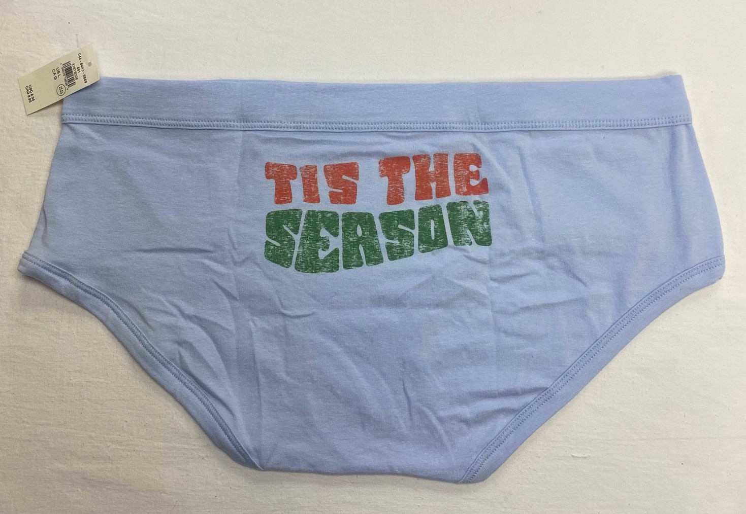 Aerie Cotton Holiday Boybrief Underwear — EYELET BLUE L