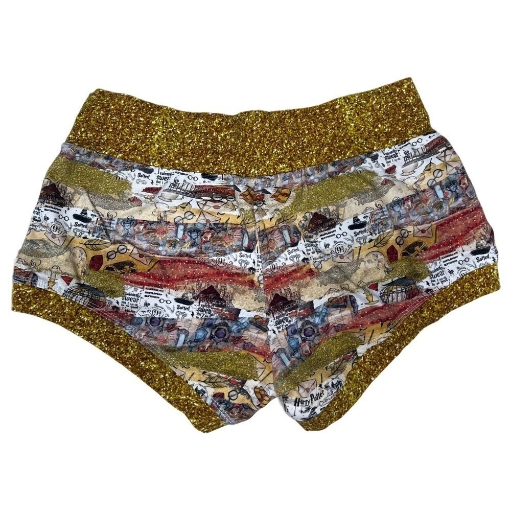 Handmade Harry Potter Cheeky Boyshorts XS | Cotton Boxer Pajama Shorts