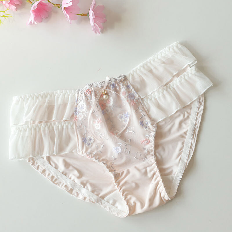 Japanese Cute Girls Floral Lace Panties Briefs Princess Underwear School Sexy