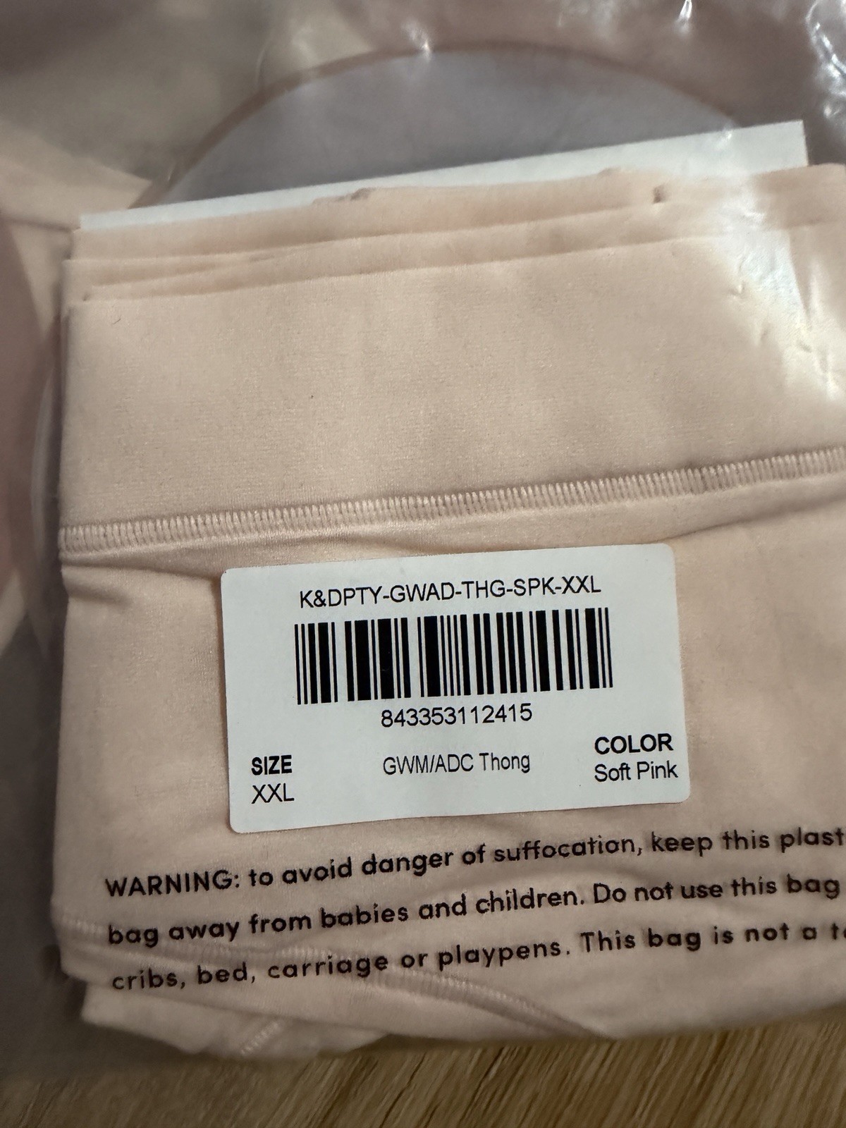 Kindred Bravely Grow With Me Maternity & Postpartum Thong Size XXL New