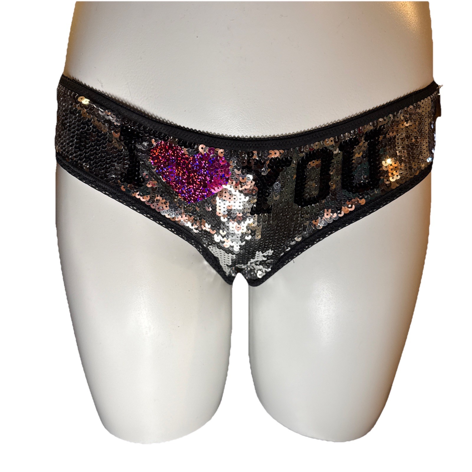 NEW Victoria’s Secret VINTAGE 2011 PINK Fashion Show Bling Hipster Panty Small