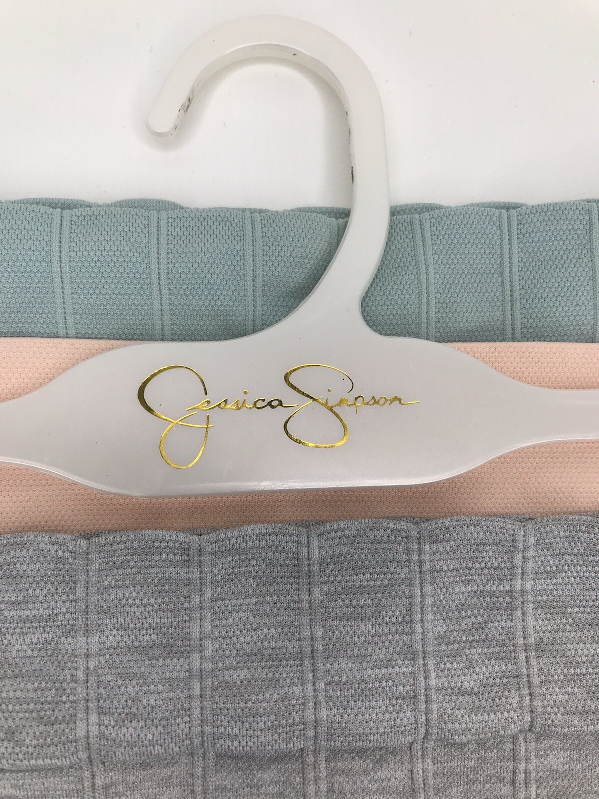 Jessica Simpson SZ S 3 Pack Seamless Thong Grey/Mint/Peach Colors Underwear NWT