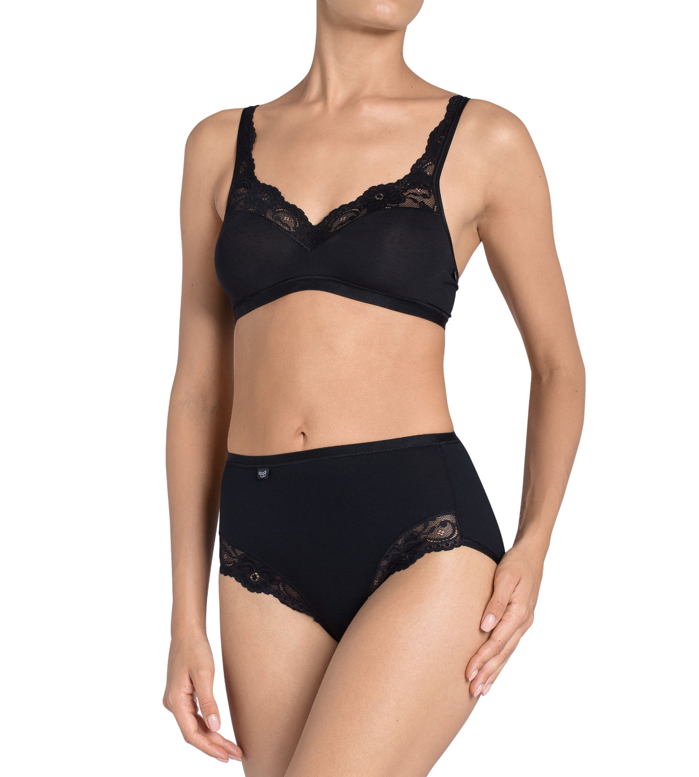 Sloggi Romance Maxi Briefs Knickers 10031897 High Waist Womens Lingerie