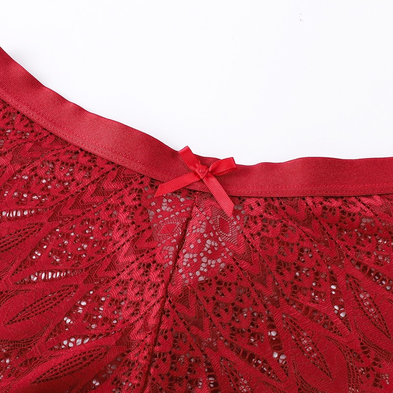 4 Pack Lot Sexy Womens See Through Lace Panties Underwear Lingerie Cheeky Thongs
