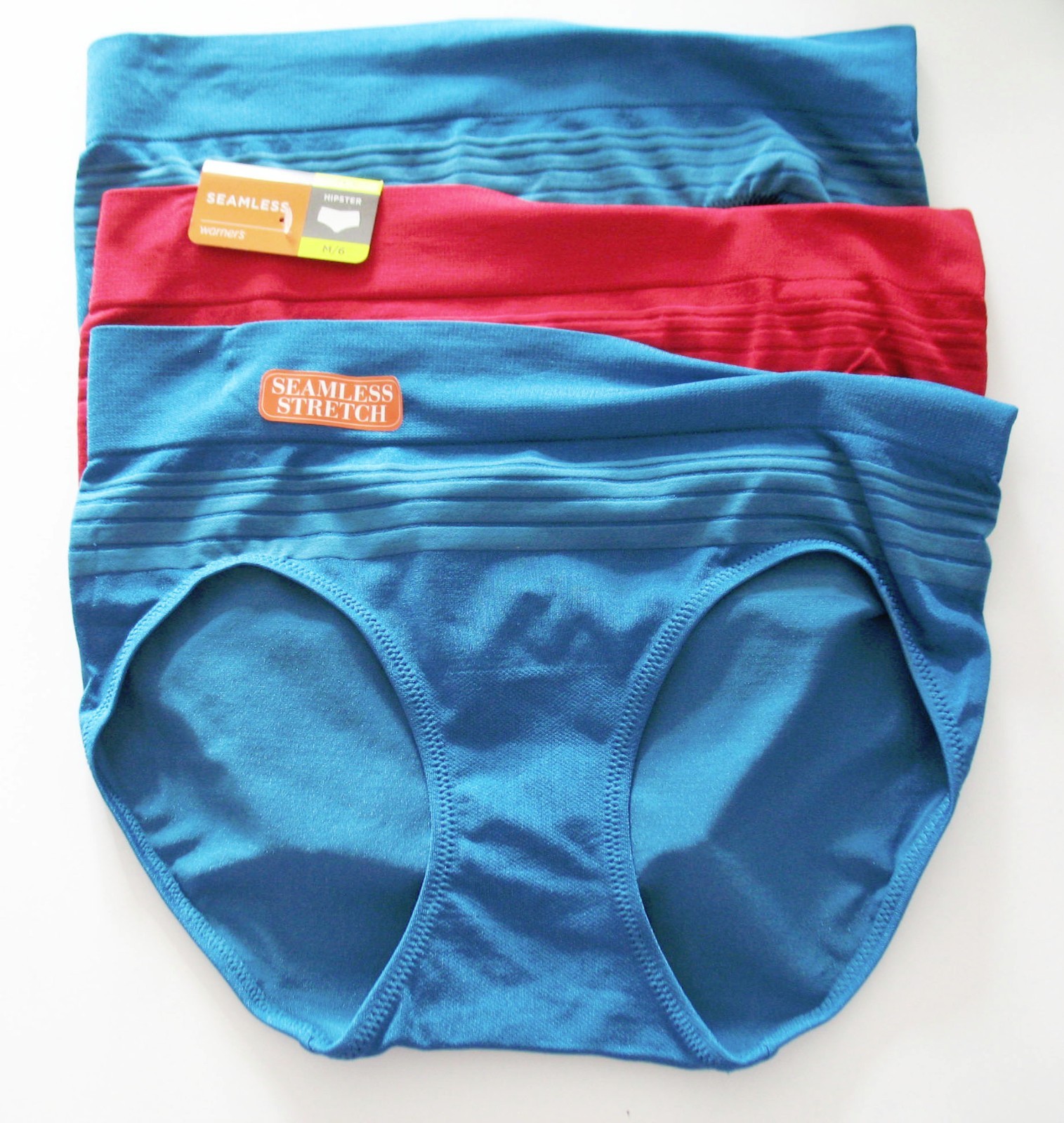 3 Warner’s No Pinches No Problems Striped Hipster Panty RU0501P Sz 5/S – NWT