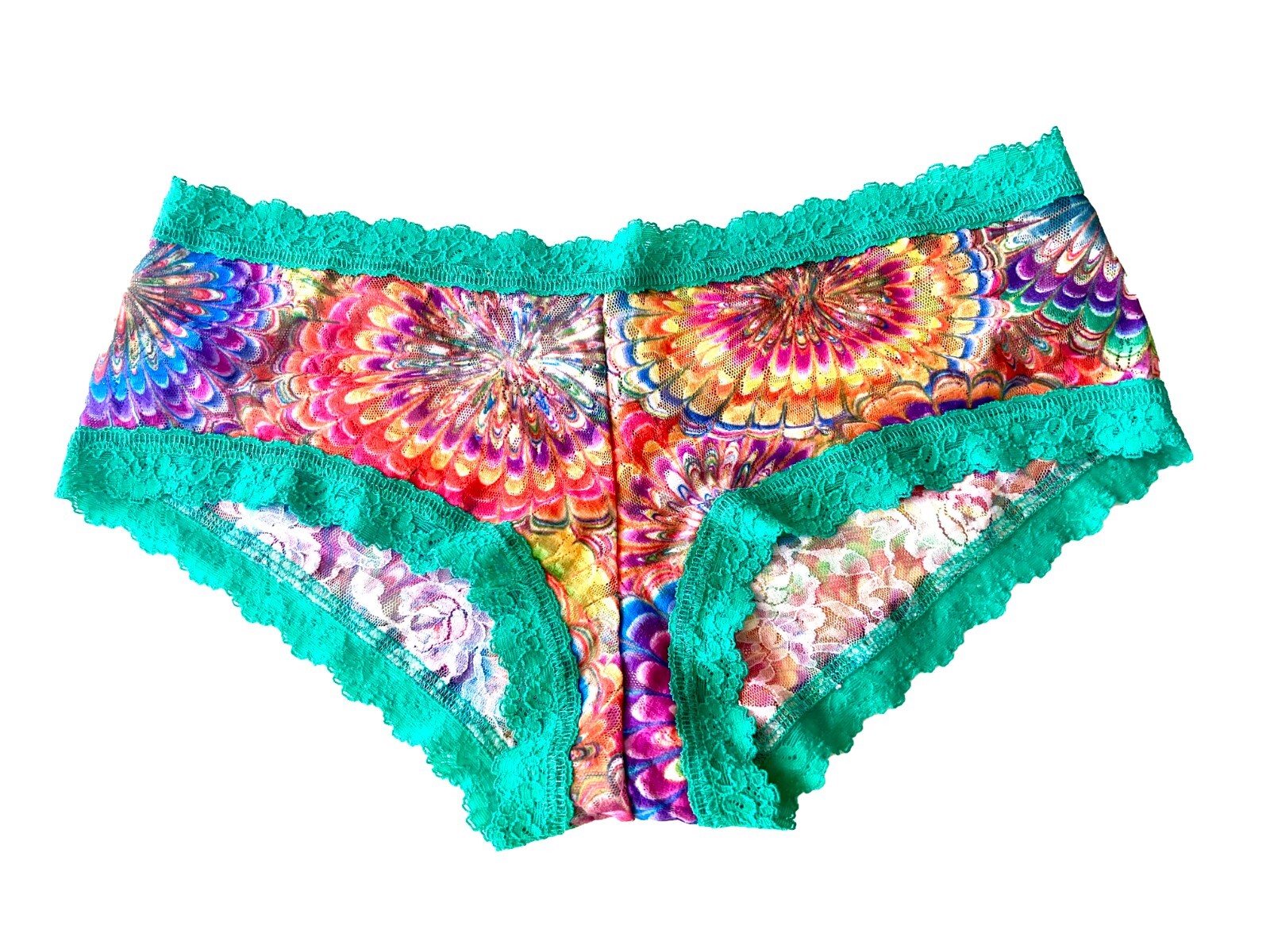 Hanky Panky Bohemian Boyshorts Style 4K1201 Size X-SMALL